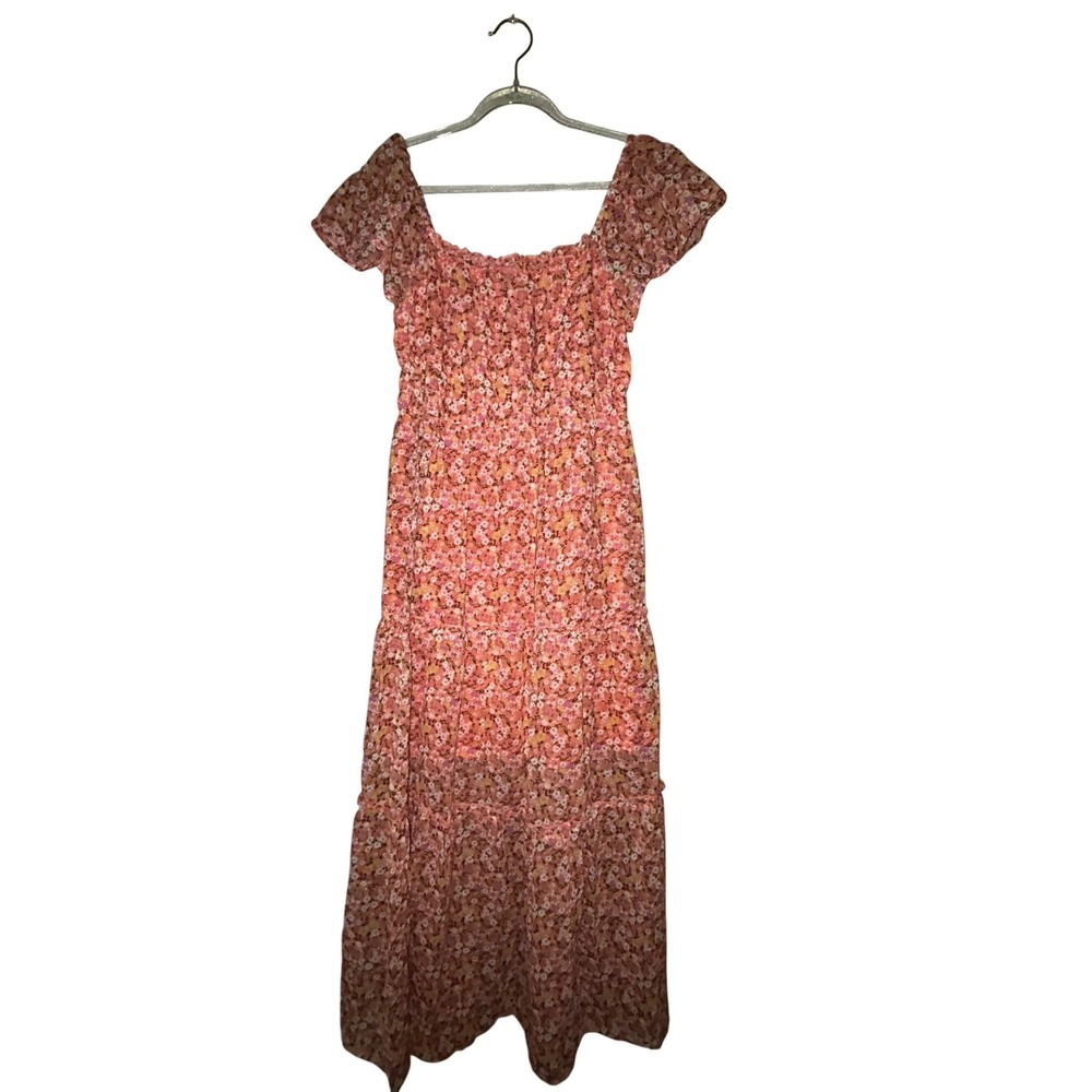 Women's Maxi Floral Love Wish‎ Dress Medium